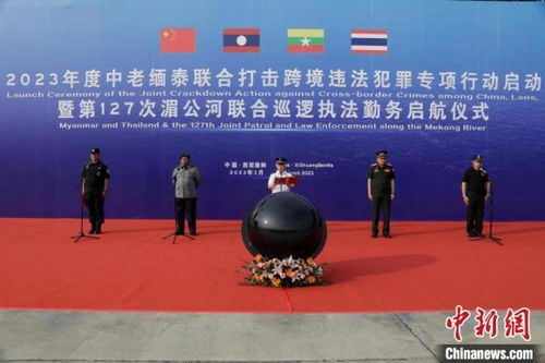 四国联合打击行动现场