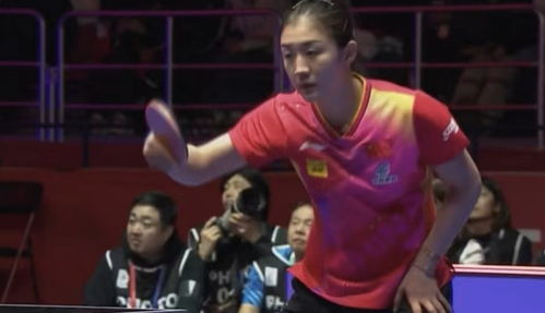 陈熠4比3逆转早田希娜，成功晋级四强！