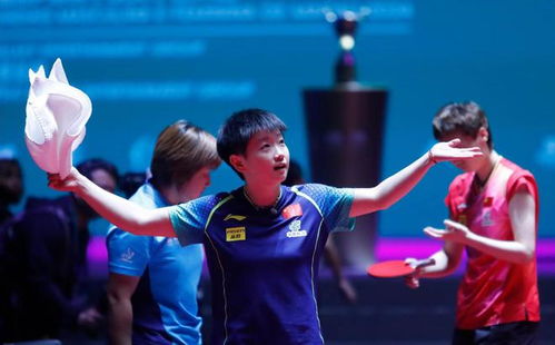 孙颖莎训练照片