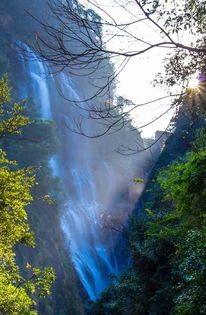 下浩里形成的‘瀑布’景象