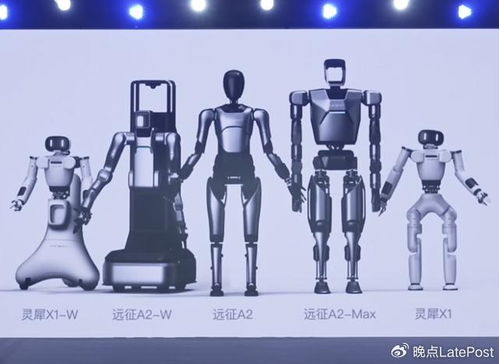 智元机器人产品图