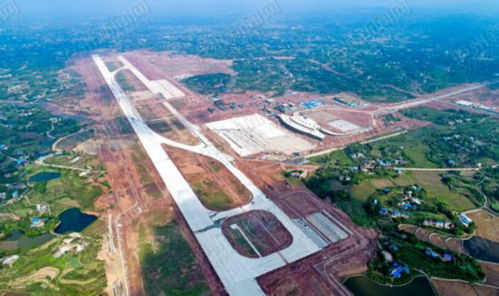 机场跑道全景图