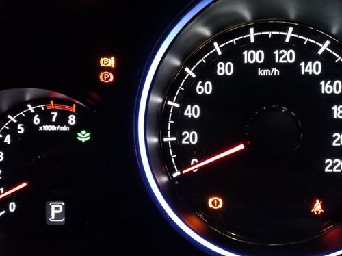 本田汽车内部仪表盘