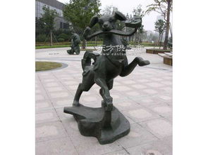 雕塑建设过程示意