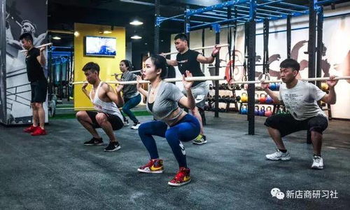 健身房正常营业场景