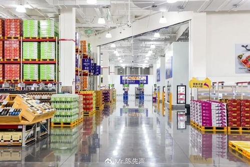 货架空荡的山姆商品区