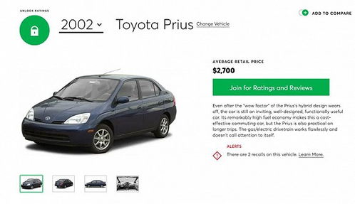 小汽车类型对比