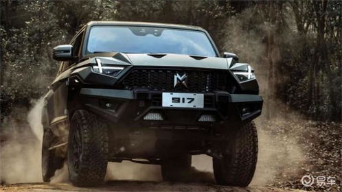 猛士M817山路飞驰