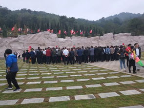 聂耳墓前凭吊场景