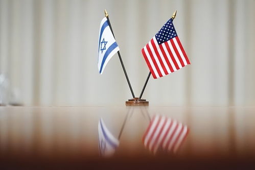 以色列和美国国旗