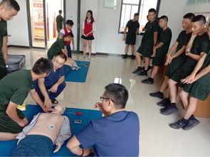 官兵们专注工作的情景