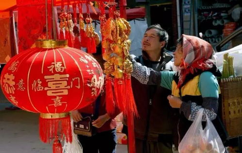 热闹的街头集市