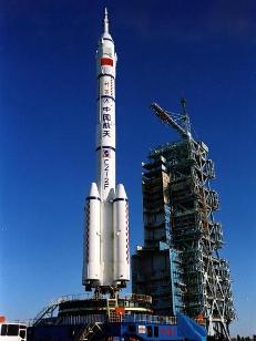 天舟飞船在太空