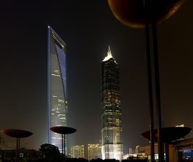 上海陆家嘴夜景