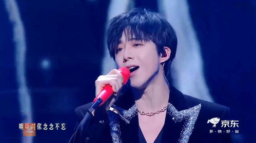 刘宇宁在舞台上演唱