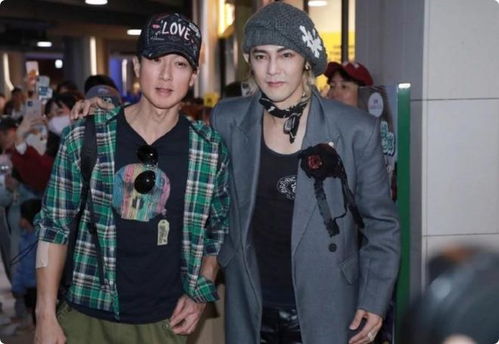 李隼费翔同框，身高差距引关注！