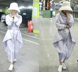 两人被拍后的反应照片