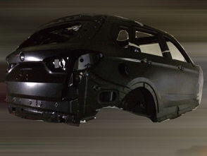 昆仑SUV车身侧面谍照