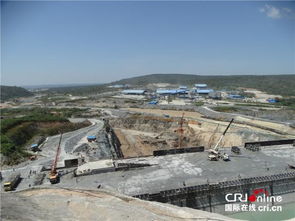 水电站施工场景图