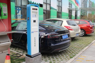新能源车正在充电的场景