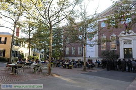 哈佛大学校园景色