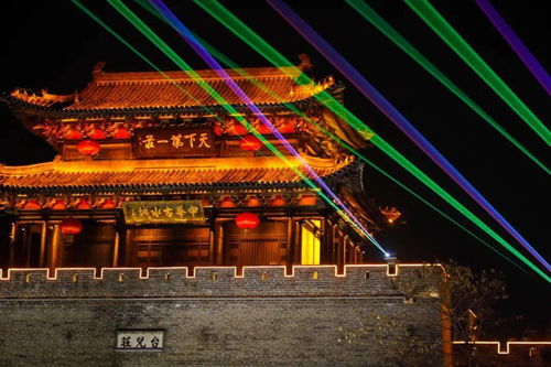 古城夜景灯光秀