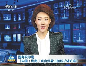 新闻联播节目的截图