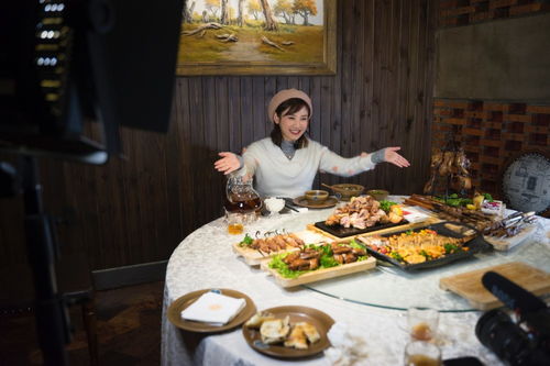 美食博主拍摄