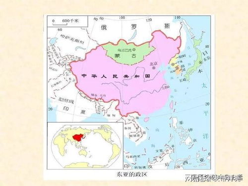 中美印三国地图示意图