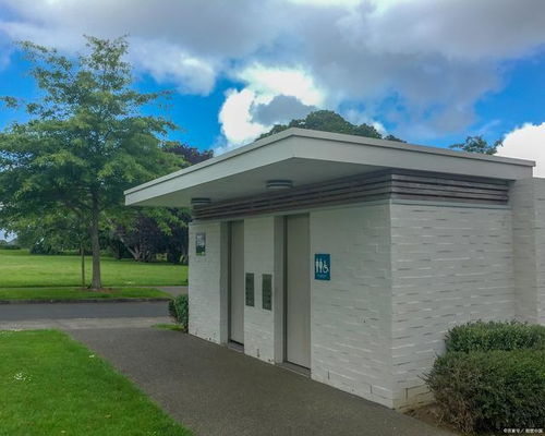 村民围观被锁公厕