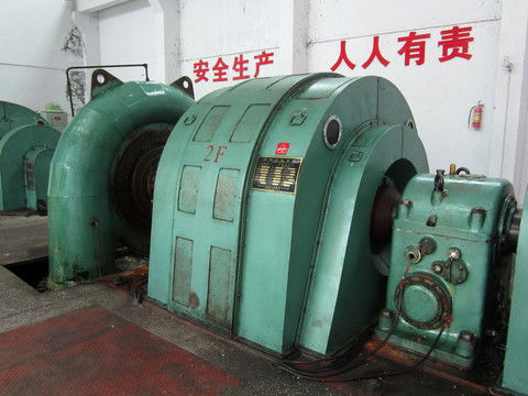 水电站发电机组