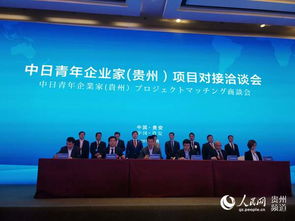 中日企业合作签约