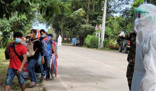 泰柬边境现场情况