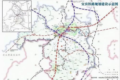 正在建设中的高铁线路