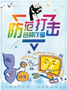 警方防诈宣传海报