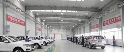 长城汽车工厂内部景象