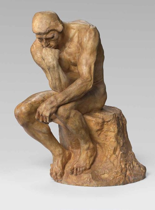 罗丹雕塑展示现场