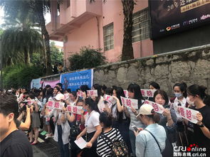 粉丝们热情欢呼的画面