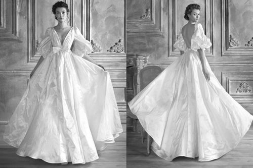 婚纱设计师工作场景