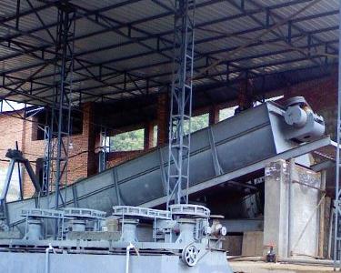 铜钼矿选矿厂外观情况