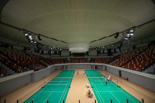 城北体育馆内部景象
