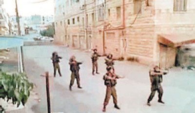 以色列士兵巡逻