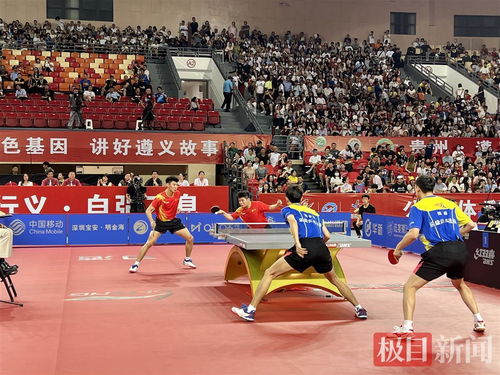 乒超联赛的比赛现场氛围