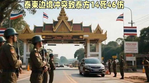 泰柬边境冲突现场图片