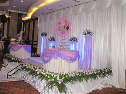 婚礼现场的精美布置