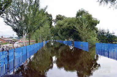 北京密云强降雨致村庄被淹，救援紧急展开