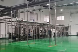 小米空调生产车间一角