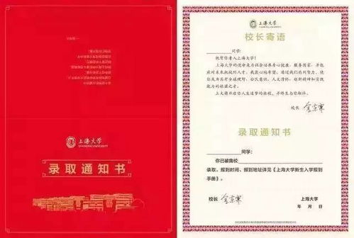 未录取通知书样本