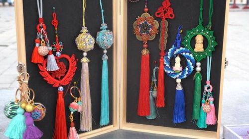 非遗手工艺品展示