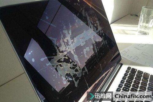 抗反射屏幕特写